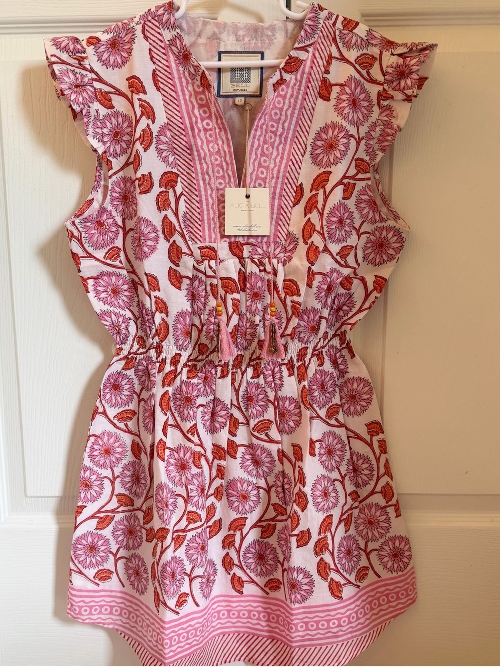 NWT Bell by Alicia Bell girls dress/ coverup size 12